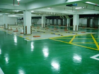 延安市地下车库环氧地坪厂家_停车场地坪施工_停车场设施厂家_价格