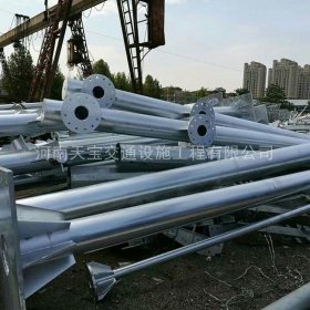 延安市公路标志杆厂家_热镀锌标杆_标志杆生产厂家_价格